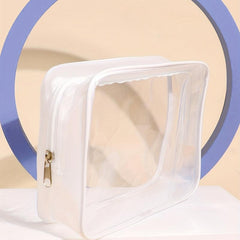 Waterproof Clear Makeup Bag for Women Travel and Toiletry Organizer