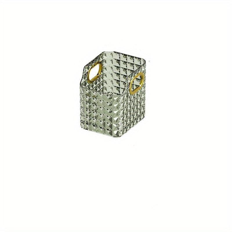 Clear Plastic Makeup Organizer and Cosmetics Storage Vanity Bin Caddy