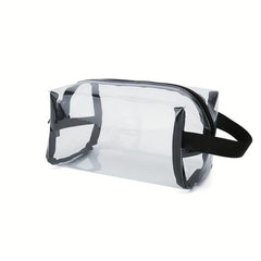 Clear PVC Zipper Travel Pouch Toiletry Bag Waterproof Makeup Bag