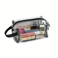 Clear PVC Zipper Travel Pouch Toiletry Bag Waterproof Makeup Bag