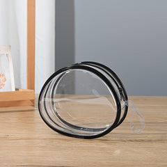 Portable Transparent PVC Makeup Storage Bag Invisible Chest Patch Bag
