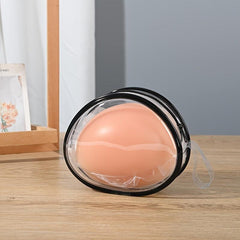 Portable Transparent PVC Makeup Storage Bag Invisible Chest Patch Bag