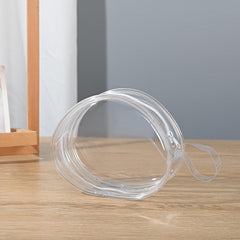 Portable Transparent PVC Makeup Storage Bag Invisible Chest Patch Bag