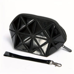 Small Makeup Bag With Wrist Strap For Women Travel Cosmetic Bag Organizer