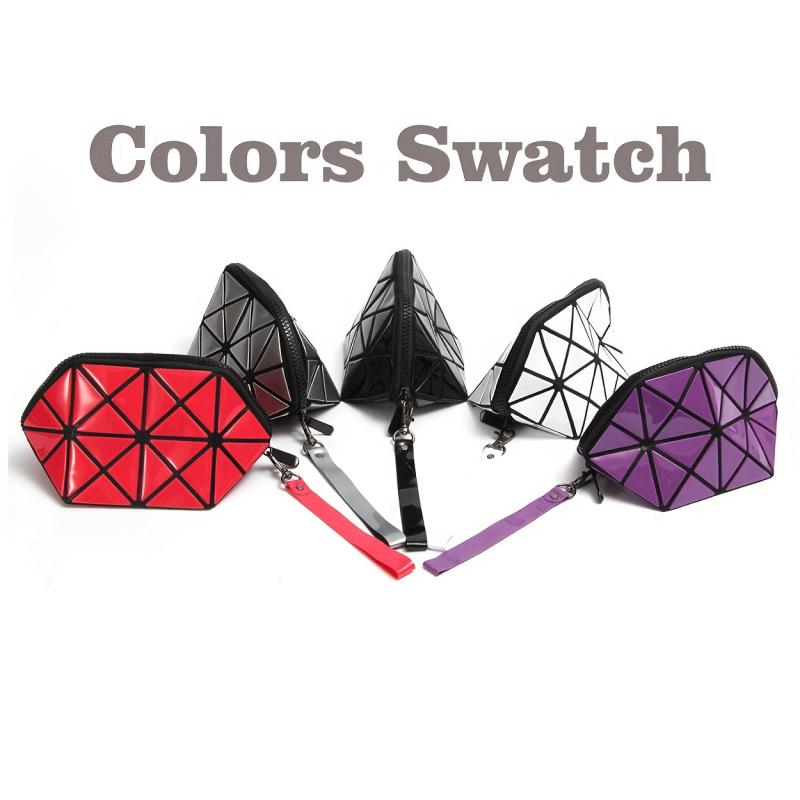 Small Makeup Bag With Wrist Strap For Women Travel Cosmetic Bag Organizer