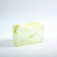 Floral PVC Waterproof Makeup Bag with Handle