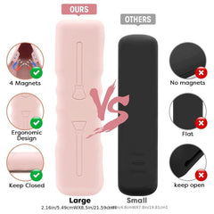 Makeup Brush Holder Magnetic Closure Organizer