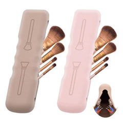 Makeup Brush Holder Magnetic Closure Organizer