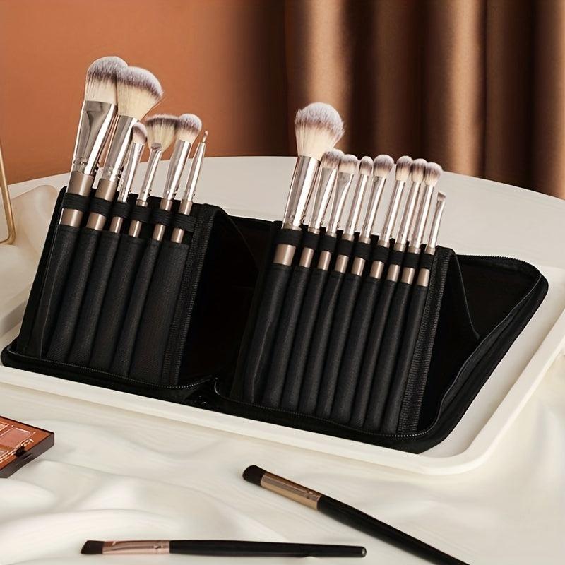 Travel Makeup Brush Holder Bag Professional Organizer Waterproof Pouch
