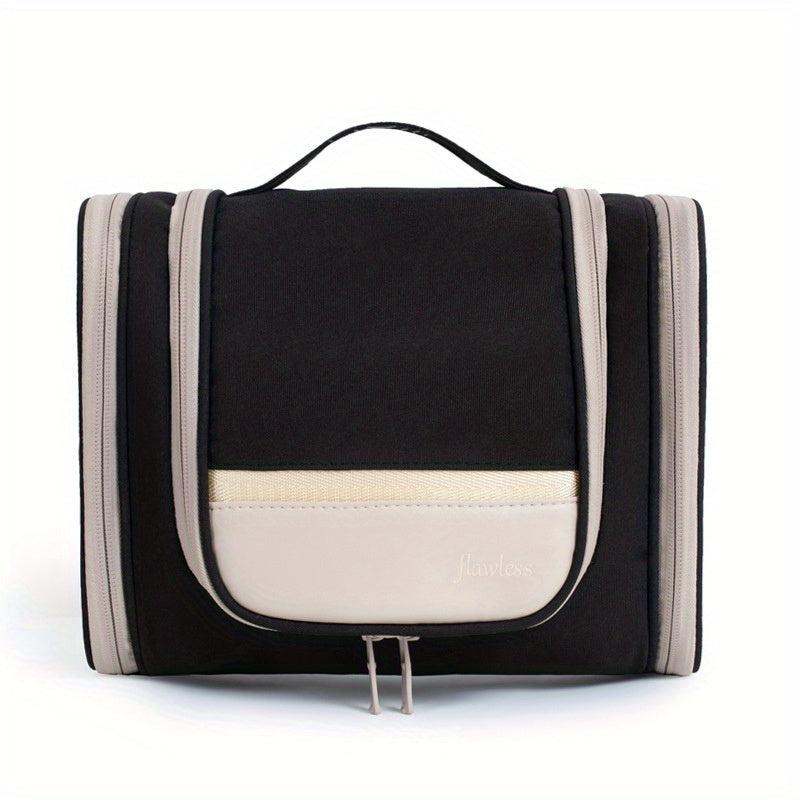 Travel Toiletry Bag with Hanging Hook - Waterproof Bathroom Shower Organizer