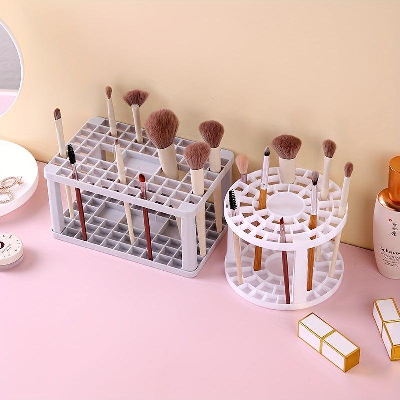 2pcs Makeup Brush Storage Racks Brush Organizer Holder Desk Stand