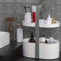 Portable Makeup Organizer Storage Rack Multifunctional Storage Box