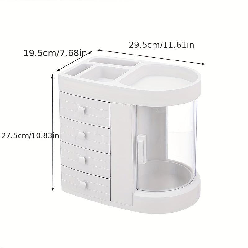 Acrylic Makeup Organizer with Drawer Cosmetic Storage Box