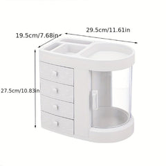 Acrylic Makeup Organizer with Drawer Cosmetic Storage Box