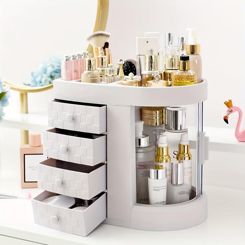 Acrylic Makeup Organizer with Drawer Cosmetic Storage Box
