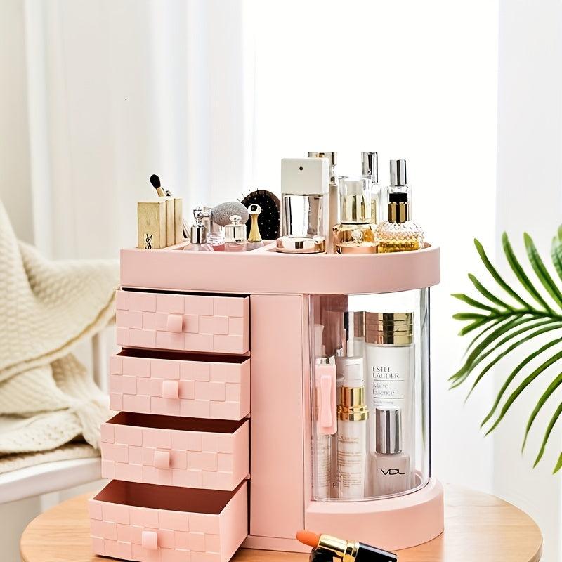 Acrylic Makeup Organizer with Drawer Cosmetic Storage Box