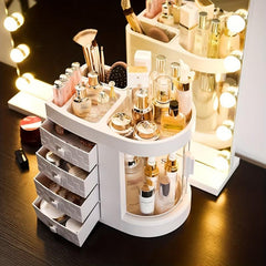 Acrylic Makeup Organizer with Drawer Cosmetic Storage Box