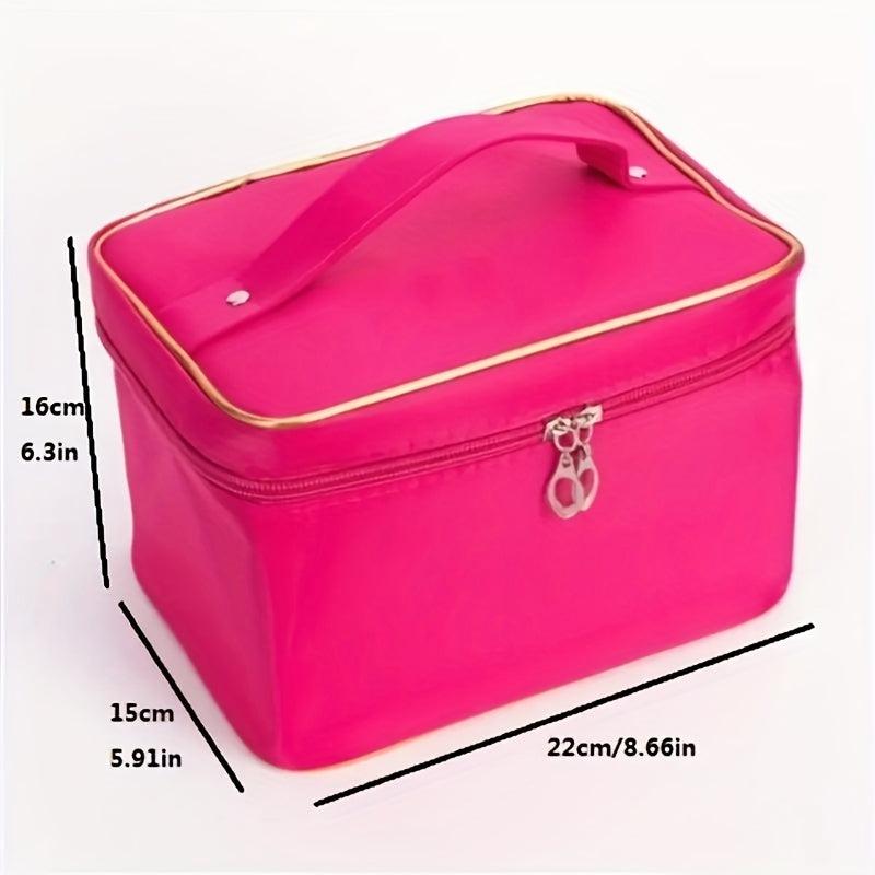 Travel Storage Makeup Bag Large Capacity Cosmetic Organizer Lightweight Handbag