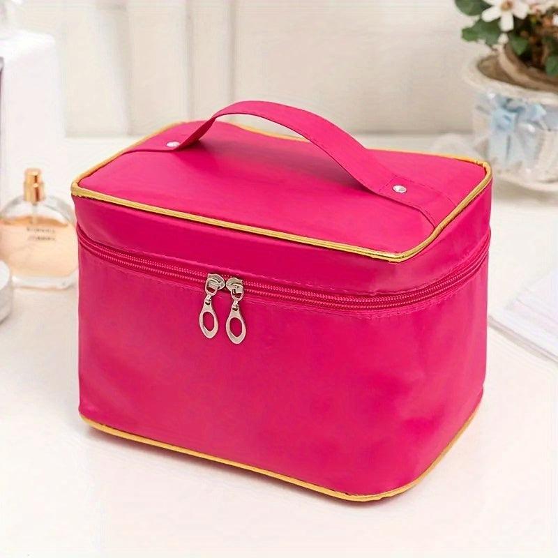 Travel Storage Makeup Bag Large Capacity Cosmetic Organizer Lightweight Handbag
