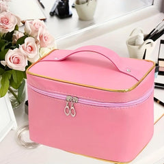 Travel Storage Makeup Bag Large Capacity Cosmetic Organizer Lightweight Handbag