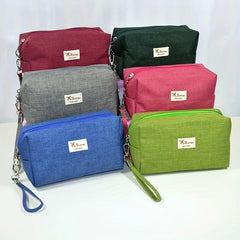 Travel Makeup Pouch Water Resistant Cosmetic Purse