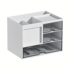 Large Capacity Makeup Organizer With Drawers for Vanity Bathroom