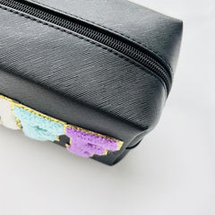 Cosmetic Bag Preppy Makeup Stuff Bag For Women Travel Toiletry Organizer