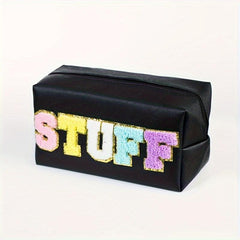 Cosmetic Bag Preppy Makeup Stuff Bag For Women Travel Toiletry Organizer