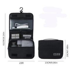Large Capacity Hanging Toiletry Bag for Organized Travel
