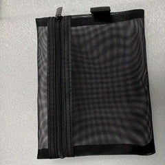 Transparent Mesh Makeup Case Organizer for Travel and Cosmetic Storage