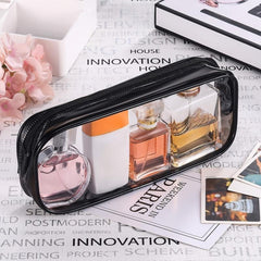 Waterproof PVC Cosmetic Pouch Set - Travel Toiletry Bag