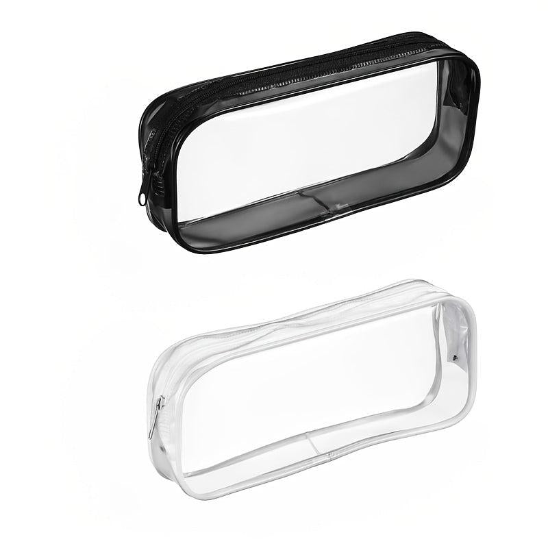 Waterproof PVC Cosmetic Pouch Set - Travel Toiletry Bag