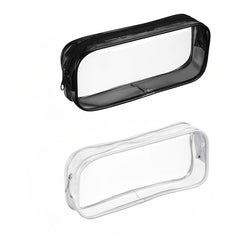 Waterproof PVC Cosmetic Pouch Set - Travel Toiletry Bag