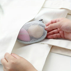 Hangable Small Mesh Coin Bag Key Earphone Storage Makeup Sponge Dustproof Bag