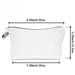 Embroidered Letter Combo Cosmetic Bag - Great Gift For Women