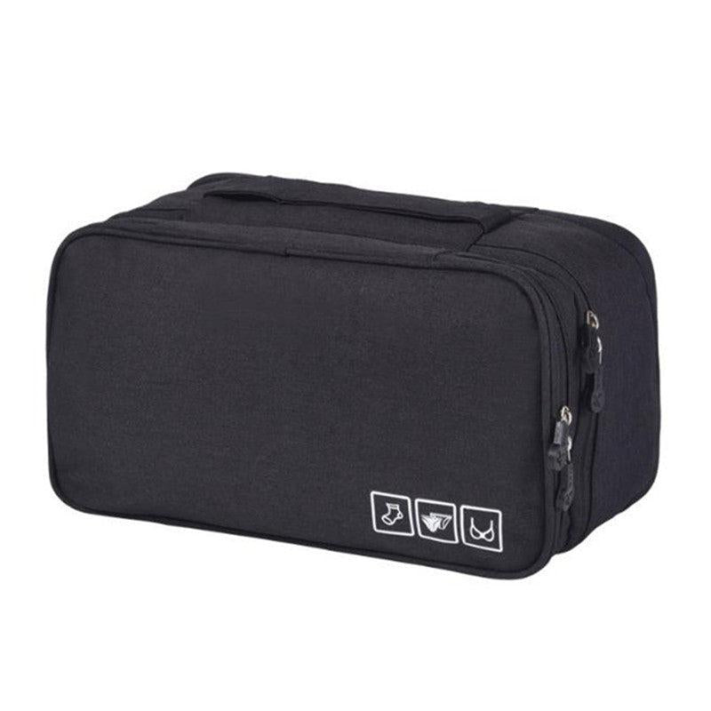 Zipper Cosmetic Bag Travel Accessories Organizer Bra Underwear Waterproof