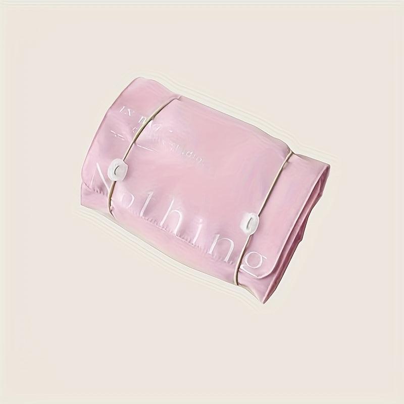4-in-1 Folding Toiletry Bag Portable Cosmetic Organizer for Women Girls
