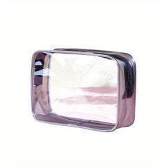 Transparent PVC Cosmetics Bag Waterproof Travel Toiletry Organizer