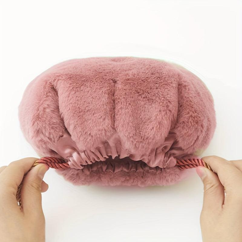 Plush Paw Makeup Bag Drawstring Travel Cosmetic Case Pouch