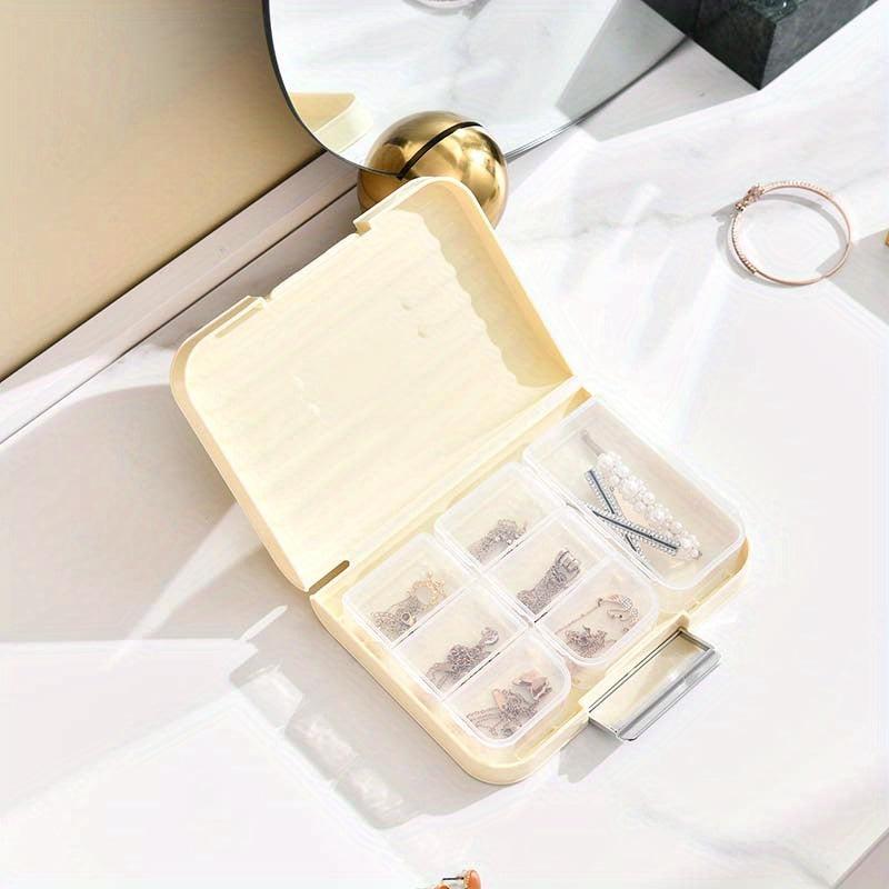 Grid Jewelry Storage Box for Traveling