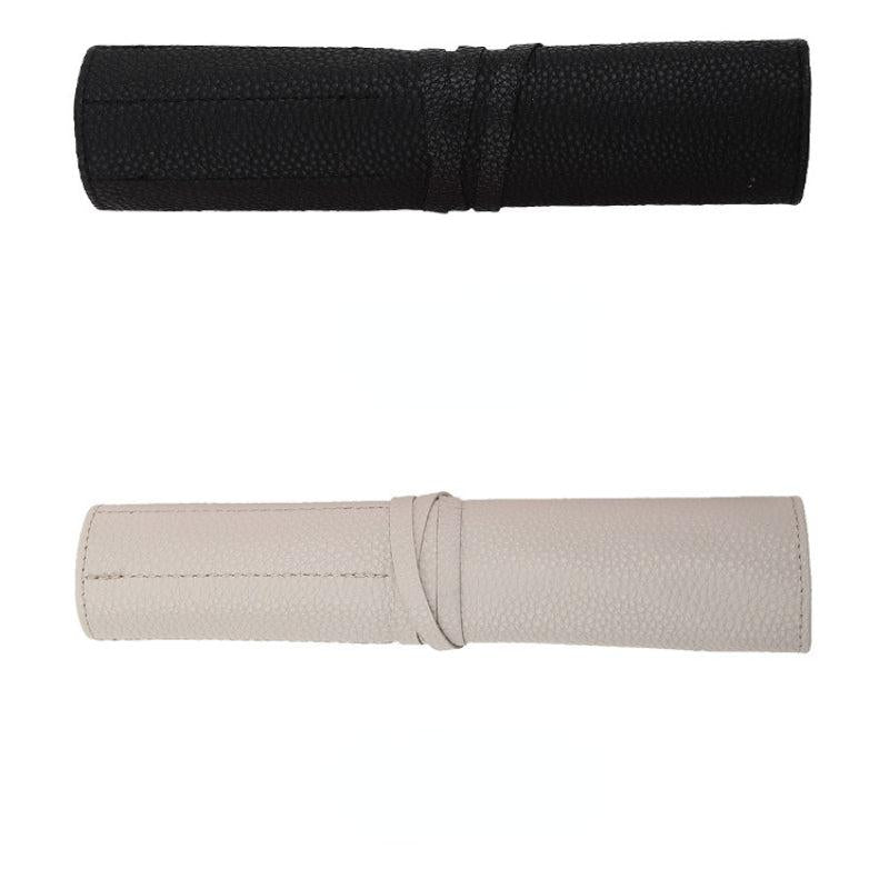 Portable Makeup Brush Rolling Case for 10 Brushes