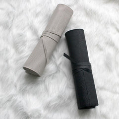 Portable Makeup Brush Rolling Case for 10 Brushes