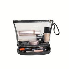 Clear Makeup Bag Toiletry Bag PVC Travel Makeup Bag Large Capacity