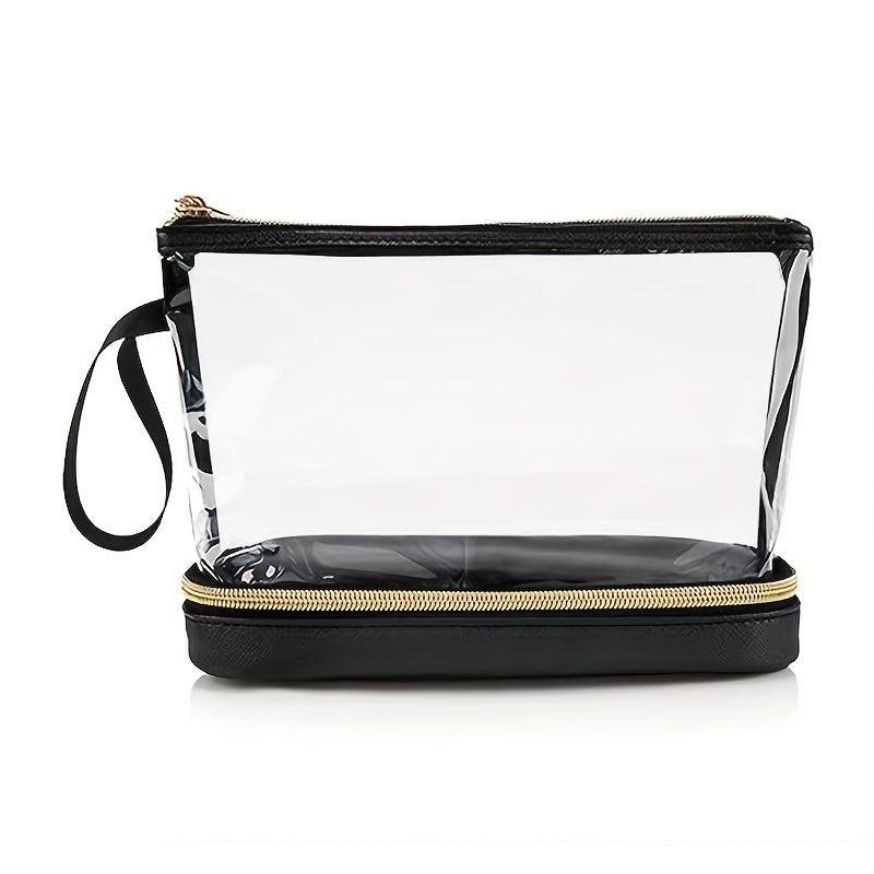 Clear Makeup Bag Toiletry Bag PVC Travel Makeup Bag Large Capacity
