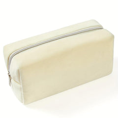 Roomy Zipper Makeup Pouch Toiletry Bag Travel Organizer