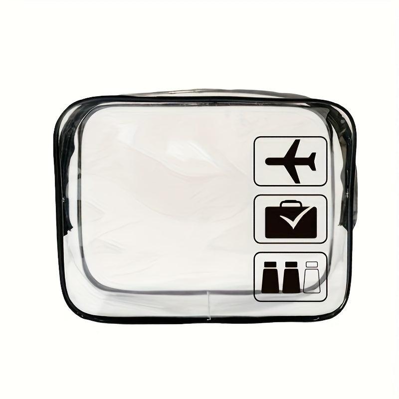 Clear PVC Cosmetic Bag Waterproof Plastic Cosmetic Toiletry Bag