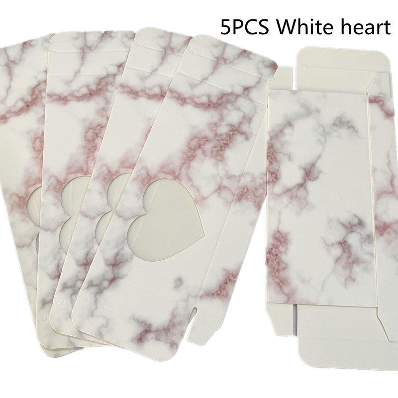 5 Pcs False Eyelash Storage Box Portable Empty Eyelash Packaging