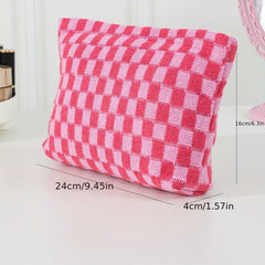 Large Capacity Portable Makeup Bag Hexagon Shape for Home or Travel