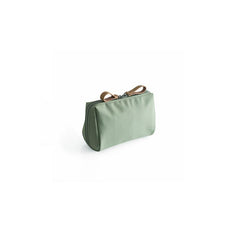 Solid Cosmetic Bag Portable Travel Storage Bag Zippered Toiletry Bag