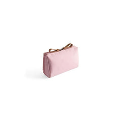 Solid Cosmetic Bag Portable Travel Storage Bag Zippered Toiletry Bag